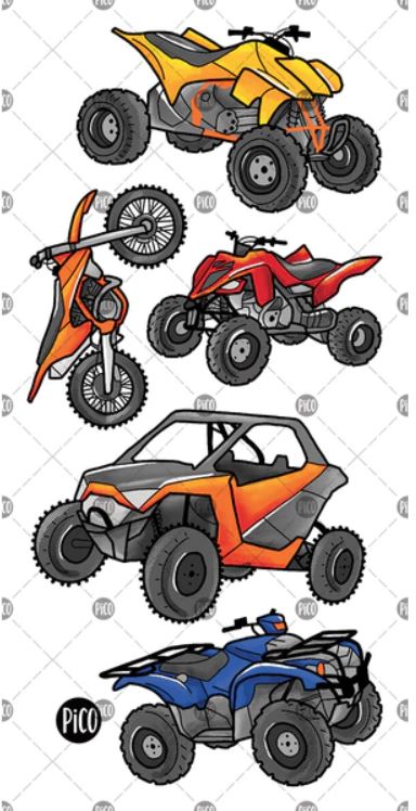 PICO TATTOO - ALL-TERRAIN VEHICLES