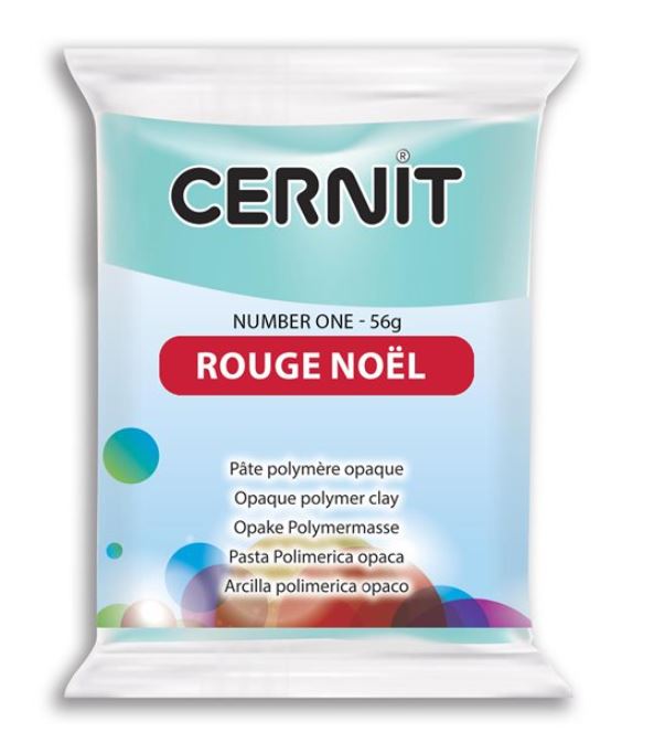 *26 CERNIT N°1 - CHRISTMAS RED 56G