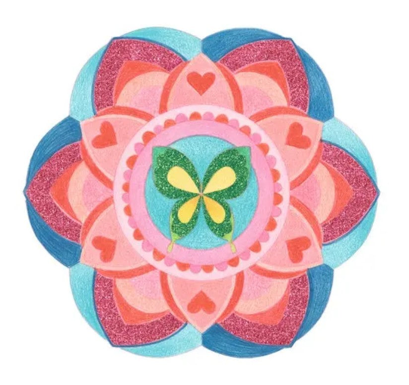 AVENUE MANDARINE - GRAFFY POP MANDALA - FILLE (LIVRE)
