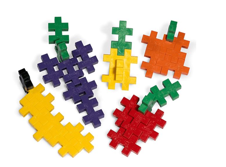 BLOCS PLUS-PLUS BIG 400 PIÈCES AVEC BAC DE RANGEMENT - ÉDUCATIF