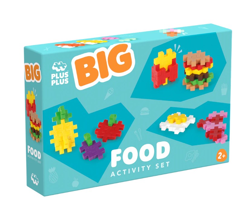 BLOCS PLUS-PLUS - BIG - ACTIVITÉ - NOURRITURE