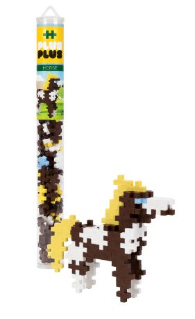 BLOCS PLUS-PLUS EN TUBE - CHEVAL