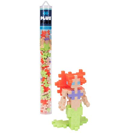 PLUS-PLUS BLOCKS IN A TUBE - MERMAID