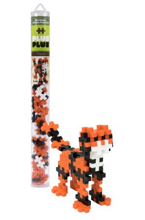 BLOCS PLUS-PLUS EN TUBE - TIGRE 70 PIÈCES