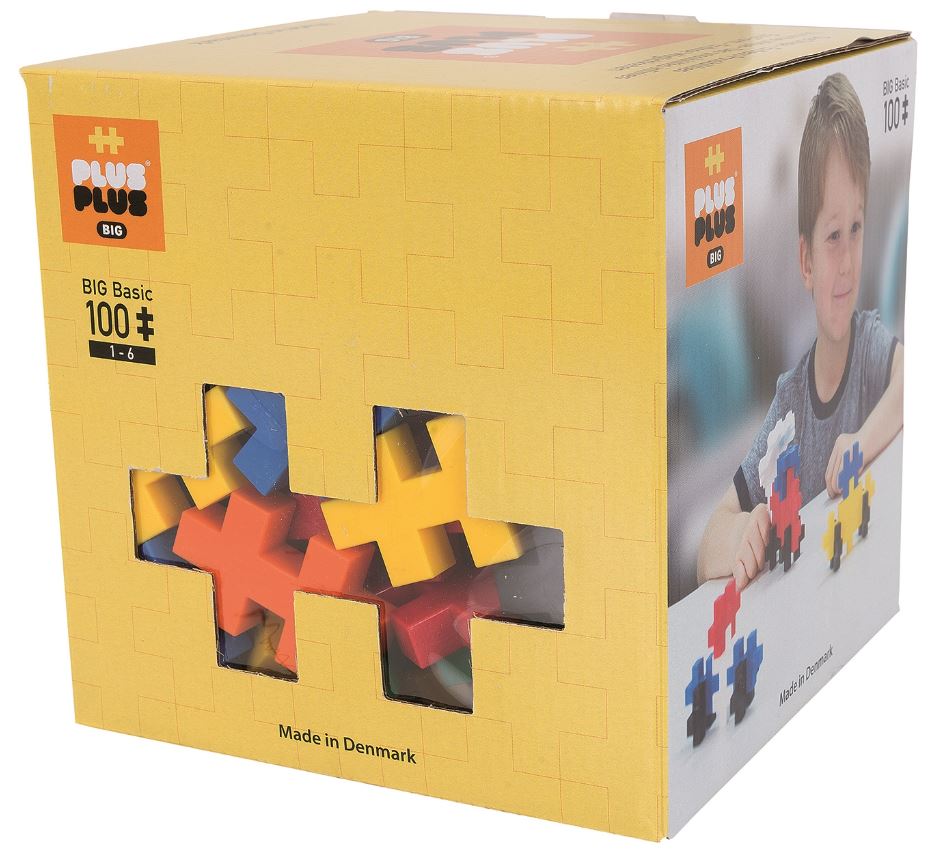 BLOCS PLUS-PLUS MIDI BASIC 100 PIÈCES