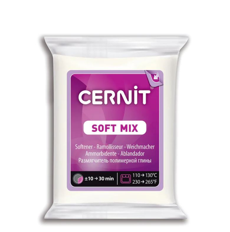 CERNIT SOFT - RAMOLLISSEUR POUR ARGILE POLYMÈRE 56G