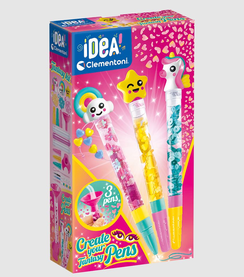 CLEMENTONI IDEA - CRÉE TES STYLOS - FANTAISIE