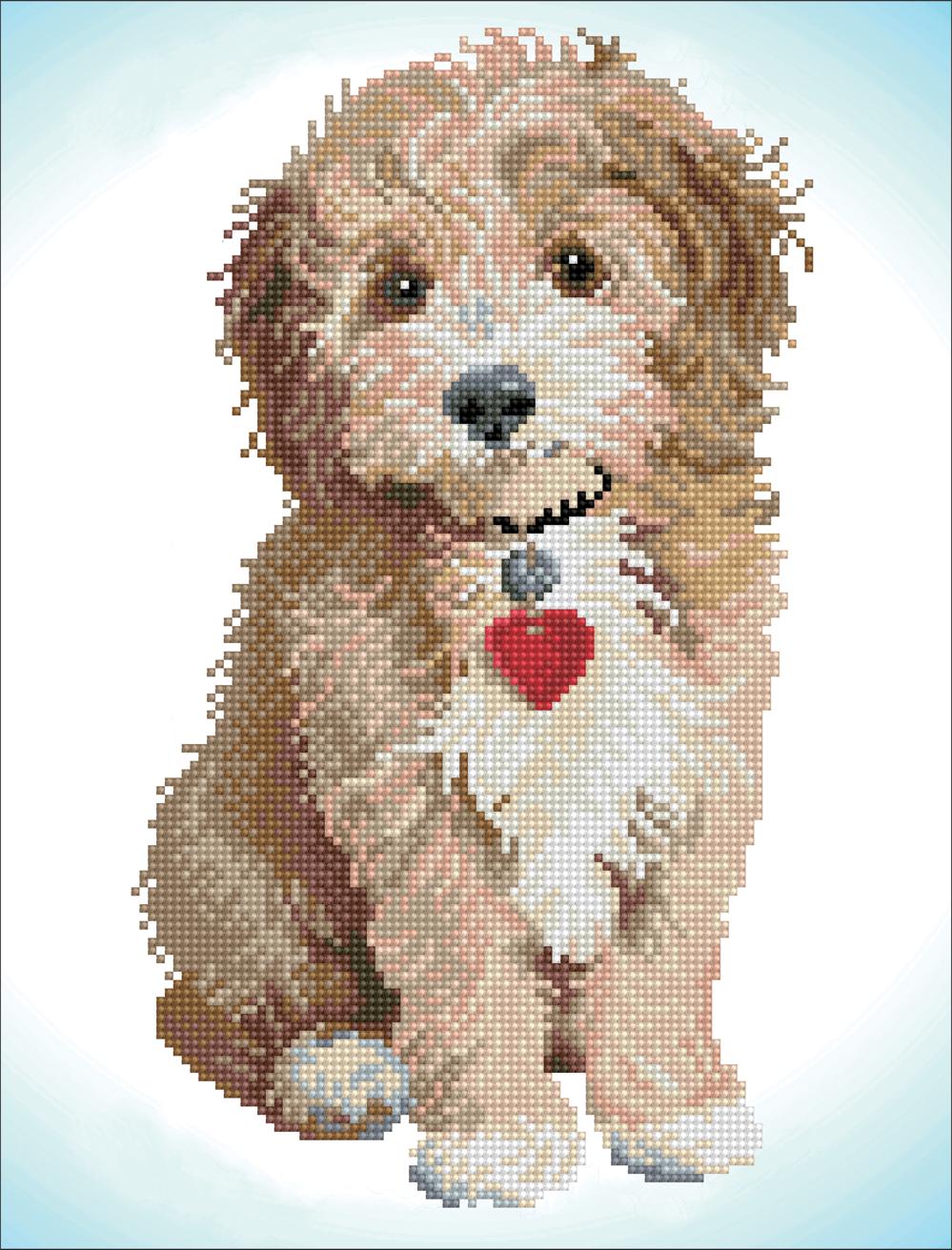 DIAMOND DOTZ - BABY PUPPY - DIAMOND PAINTING - DIAMOND PAINTING