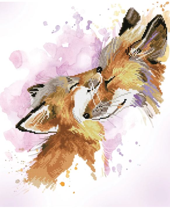 DIAMOND DOTZ - FOX HUGS