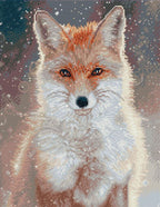 DIAMOND DOTZ RENARD DES NEIGES - DIAMOND PAINTING - PEINTURE À DIAMOND