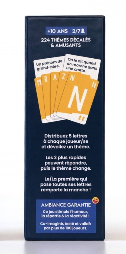 JEU SPEED BAC