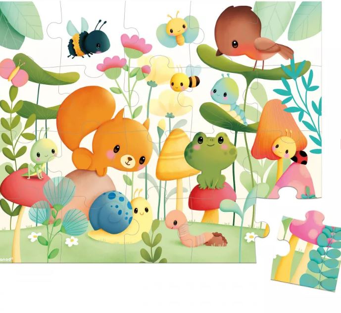 JANOD CASSE-TÊTE 20 PIÈCES - LES COMPAGNONS DU JARDIN