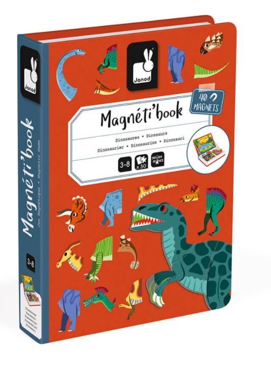 JANOD MAGNÉTI'BOOK - DINOSAURES