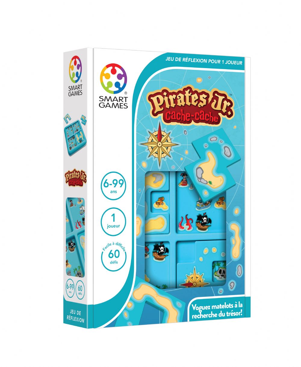 JEU CACHE-CACHE PIRATES JR SMART GAMES