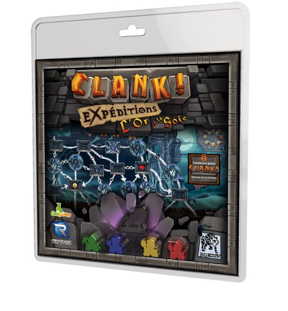 CLANK! GAME - EXPANSION: GOLD AND SILK EXPEDITIONS EXPANSION