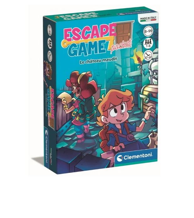 JEU ESCAPE ROOM - CHÂTEAU MAUDIT