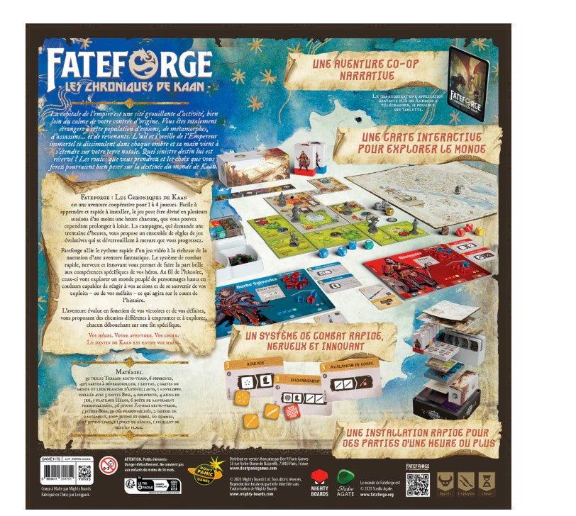 JEU FATEFORGE LES CHRONIQUES DE KAAN
