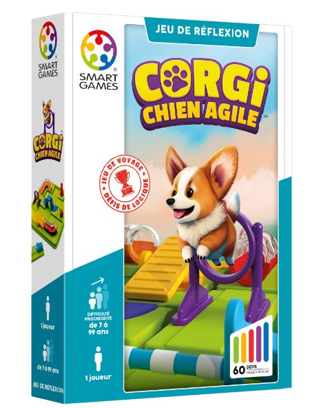 JEU SMART GAMES - CORGI CHIEN AGILE