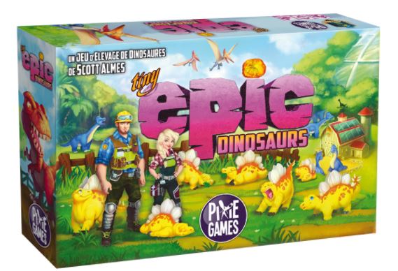JEU TINY EPIC - DINOSAURS - Version française