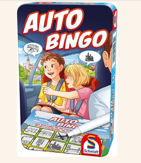 JEUX DE POCHE - AUTO BINGO (MÉTAL)