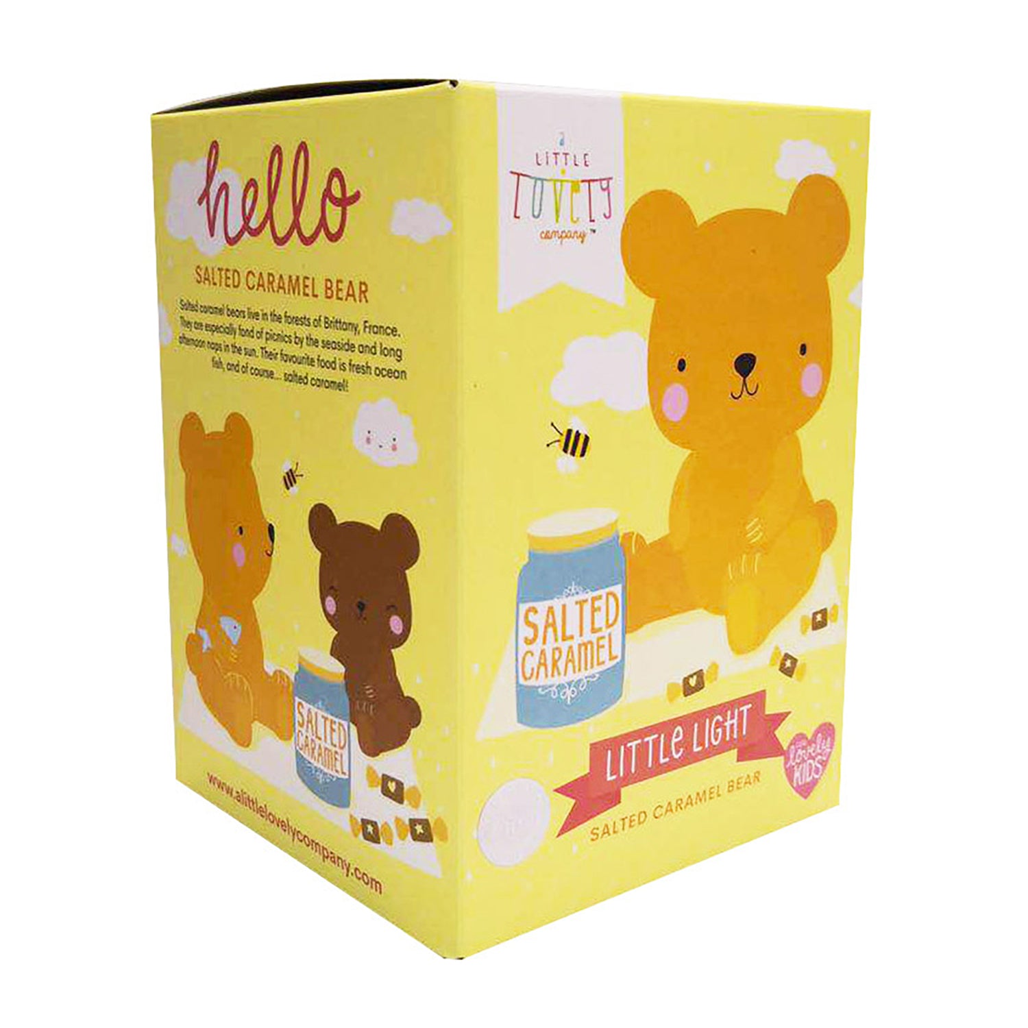 SMALL NIGHT LIGHT - CARAMEL BEAR