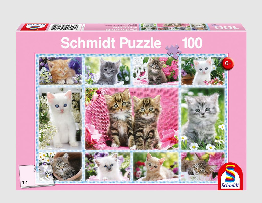 SCHMIDT CASSE-TÊTE 100 PIÈCES - CHATONS #56135
