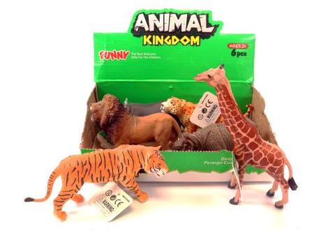 ANIMAUX DE LA JUNGLE EN VRAC 5,5"(12.7CM)