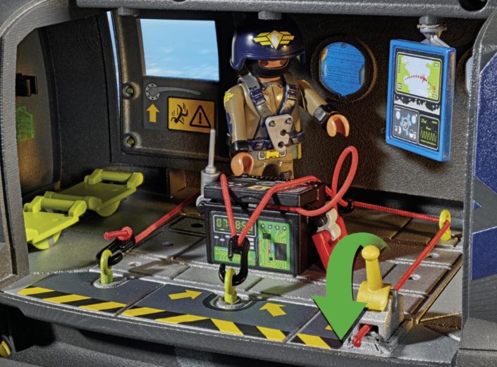PLAYMOBIL CITY ACTION - SPECIAL FORCES TRANSPORT HELICOPTER #71149