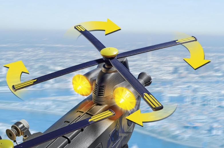 PLAYMOBIL CITY ACTION - SPECIAL FORCES TRANSPORT HELICOPTER #71149