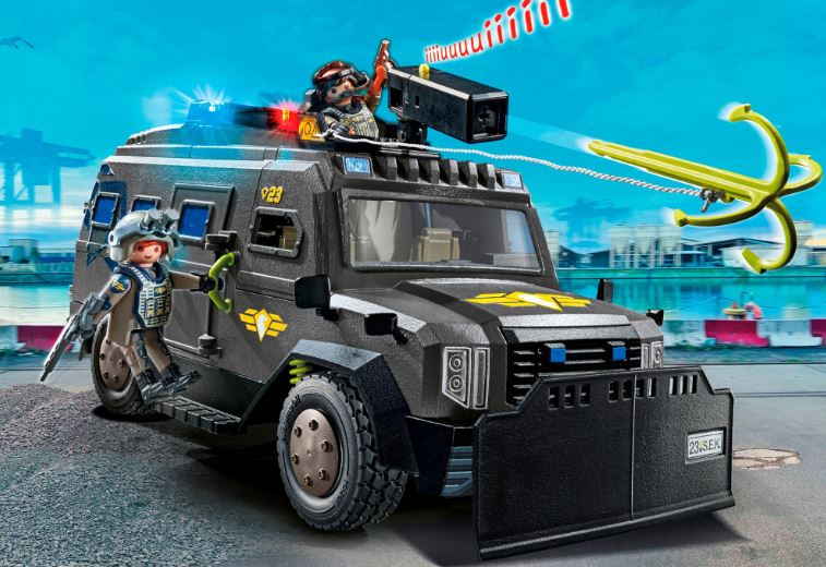 PLAYMOBIL CITY ACTION - VÉHICULE D'INTERVENTION DES FORCES SPÉCIALES #71144