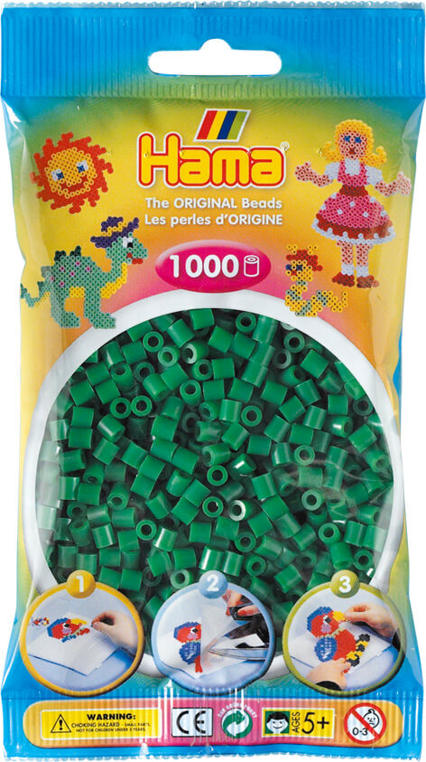 *26 HAMA - HAMA BEAD BAG GREEN