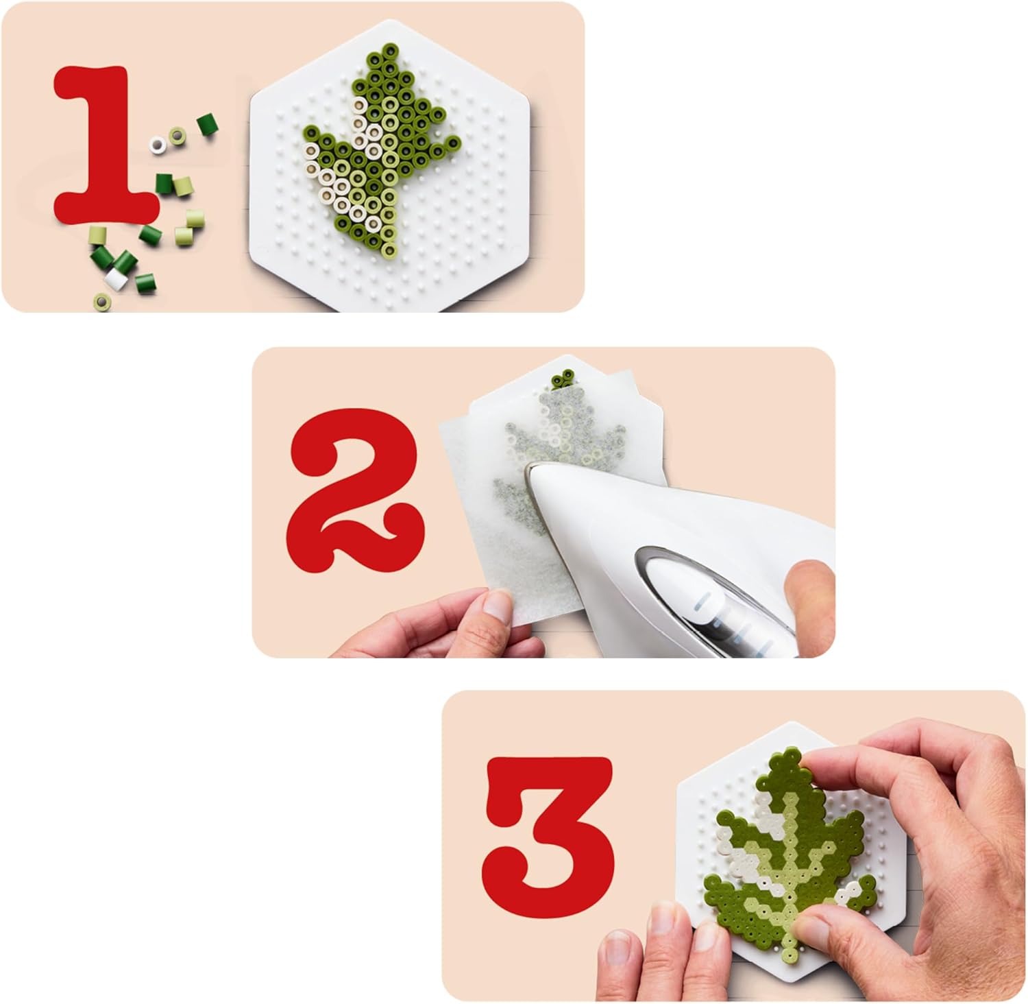 HAMA - COFFRET CADEAU GÉANT PLANTES SUCCULENTES 6000 PERLES