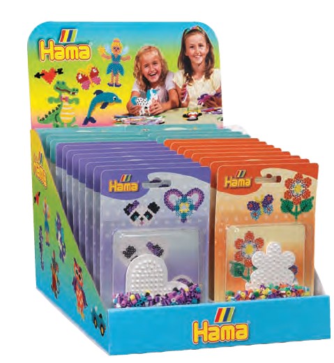 ***HAMA - PETIT ENSEMBLE 350 PERLES ASST