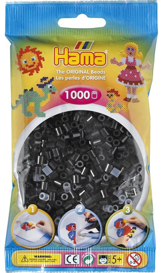 HAMA - BLACK HAMA BEAD BAG