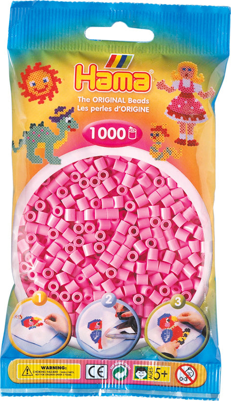 HAMA - PASTEL PINK HAMA BEAD BAG