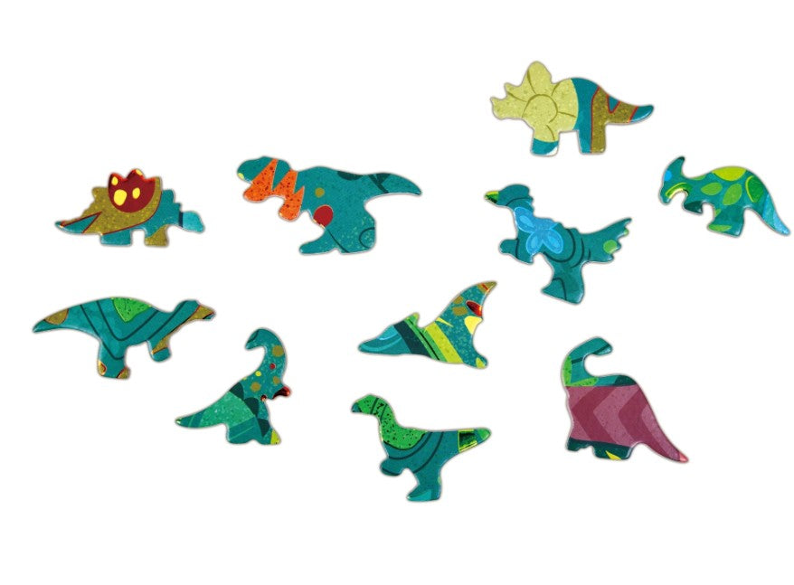 HAPE CASSE-TÊTE 202 PIÈCES DE PLANCHER - DINOSAURES (SILHOUETTE) #E1667