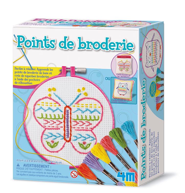 POINTS DE BRODERIE VERSION FRANÇAISE