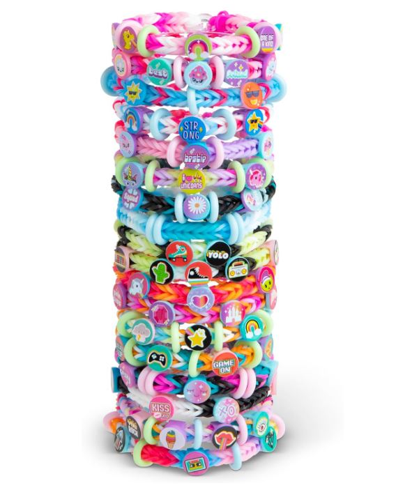 RAINBOW LOOM - DELUXE ENSEMBLE DE BRACELETS ET PERLES - BEADMOJI