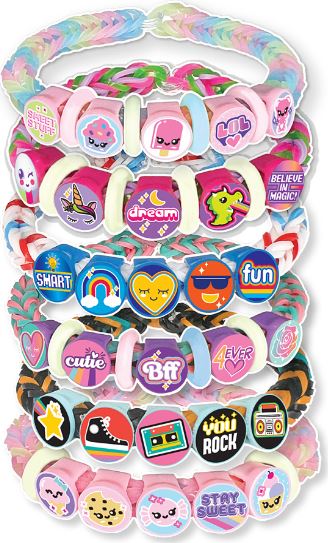 RAINBOW LOOM - MINI COMBO ENSEMBLE DE BRACELETS ET PERLES - BEADMOJI