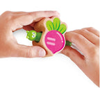 WOODEN RABBIT STACKING AND THREADING GAME