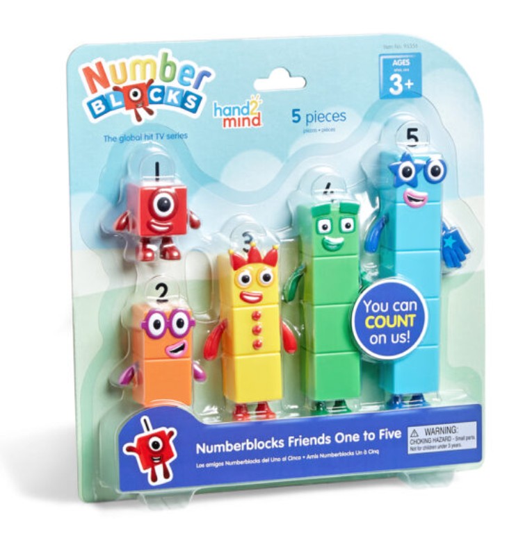 NUMBERBLOCKS - AMIS UN À CINQ – HAND 2 MIND