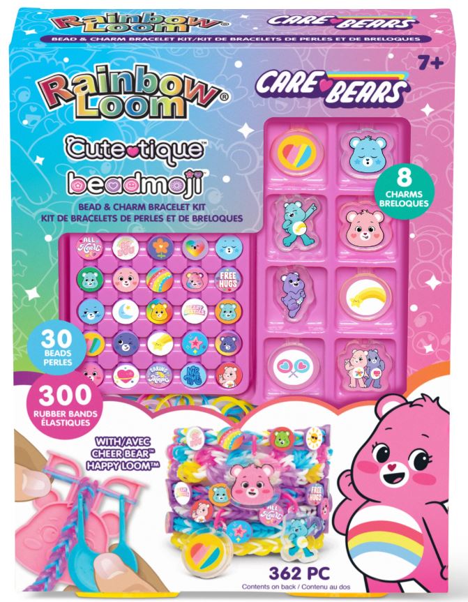 RAINBOW LOOM - ENSEMBLE DE BRACELETS - BISOUNOURS CUTETIQUE - BEADMOJI (CALINOURS)