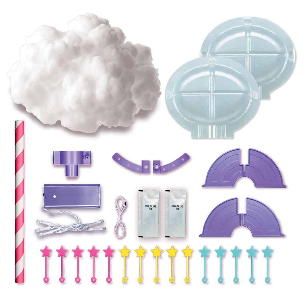 TROUSSE DE LAMPE NUAGE À FABRIQUER - CRÉEZ VOTRE PROPRE NUAGE LUMINEUX ET MOELLEUX