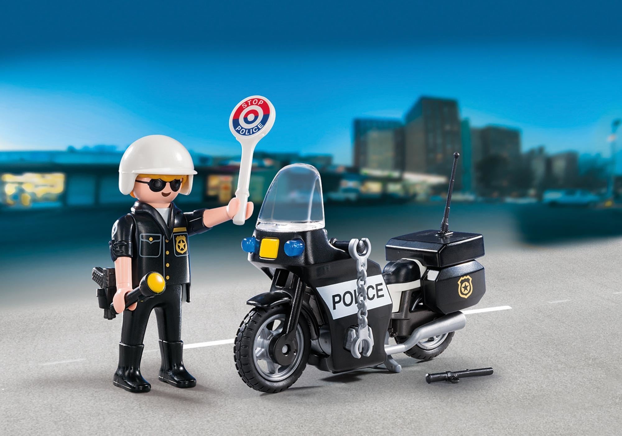 PLAYMOBIL CITY ACTION - VALISETTE TRANSPORTABLE DE POLICE #5648