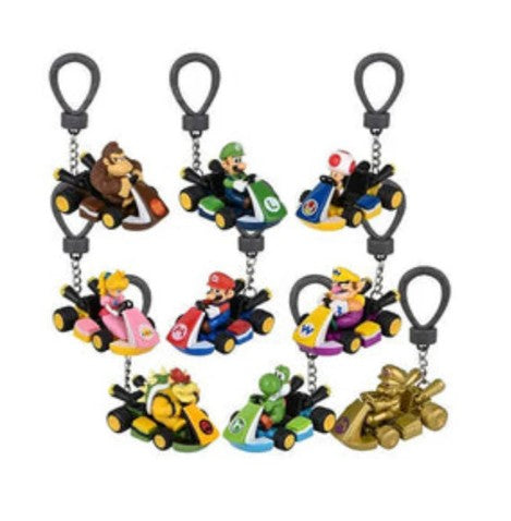 PORTE-CLÉ CLIP - PALADONE - MARIO KART BACKPACK BUDDIES (SAC SURPRISE)