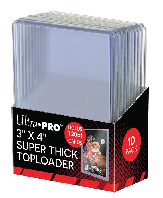 PROTÈGE-CARTES UP TOPLOAD 3X4 120PT 10CT 0- SUPER THICK