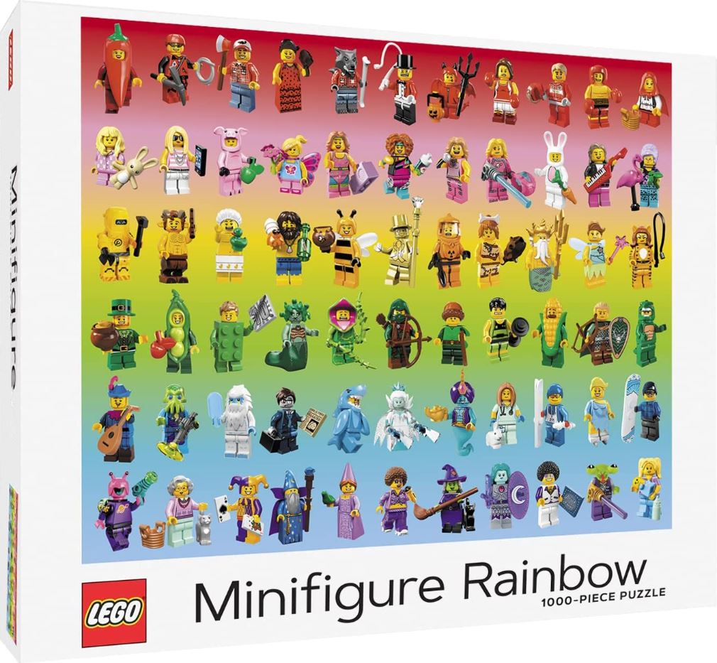 CASSE-TÊTE DE LEGO 1000 PIÈCES - ARC-EN-CIEL