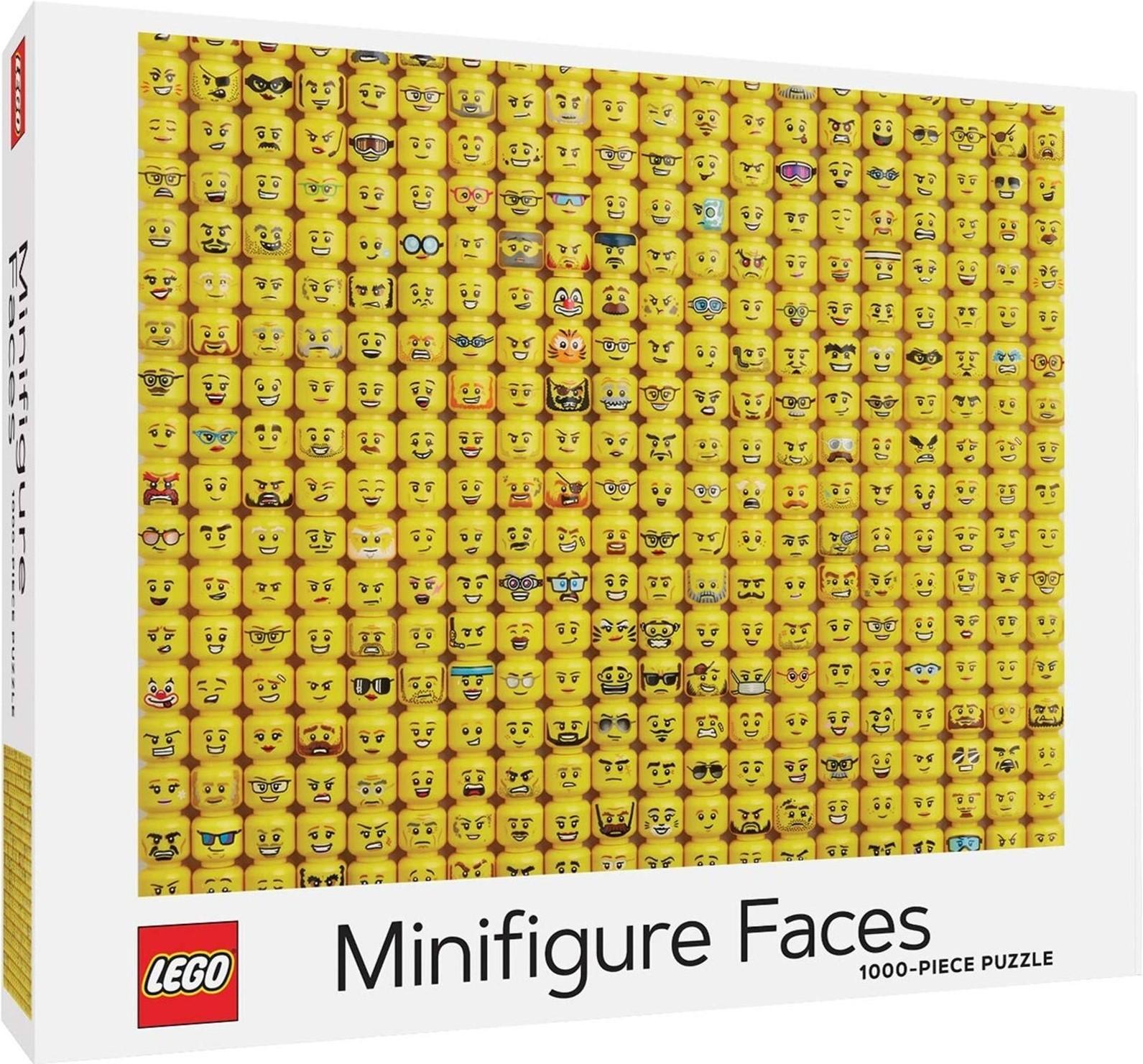 CASSE-TÊTE DE LEGO 1000 PIÈCES - FACES