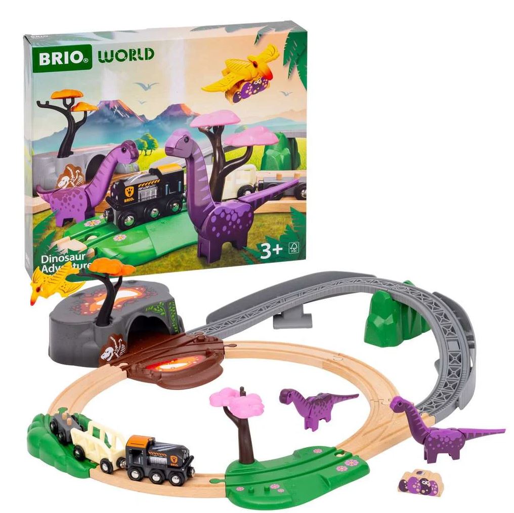 BRIO - COFFRET CIRCUIT DINOSAURE #36094