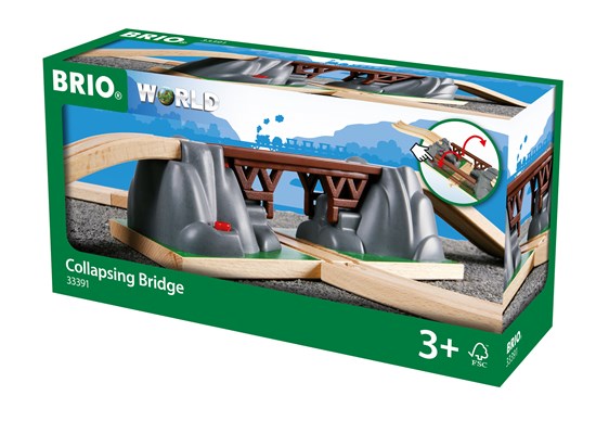 BRIO - THE DISASTER BRIDGE "BEST SELLER" #33391